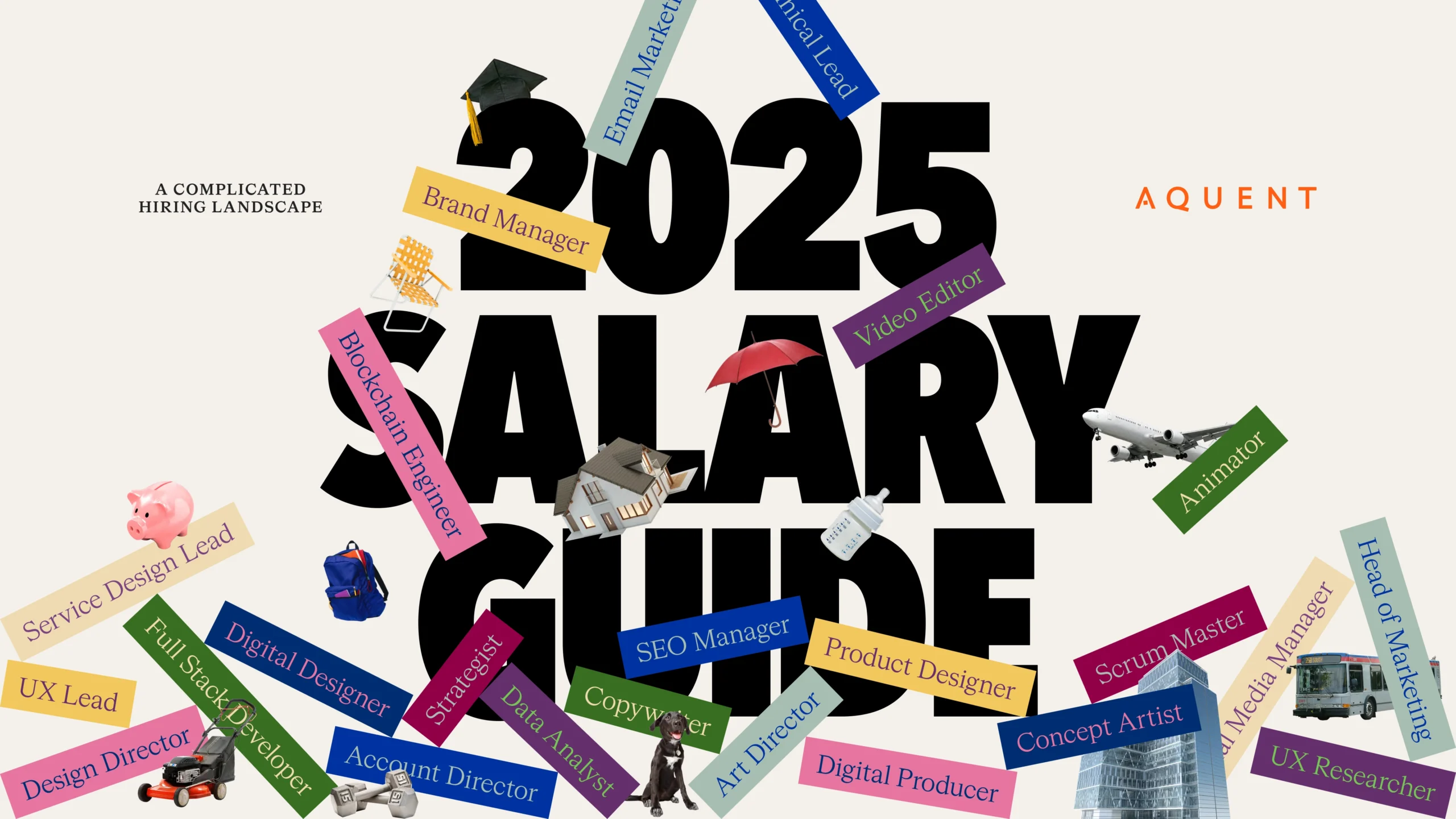 Aquent 2025 Salary Guide cover